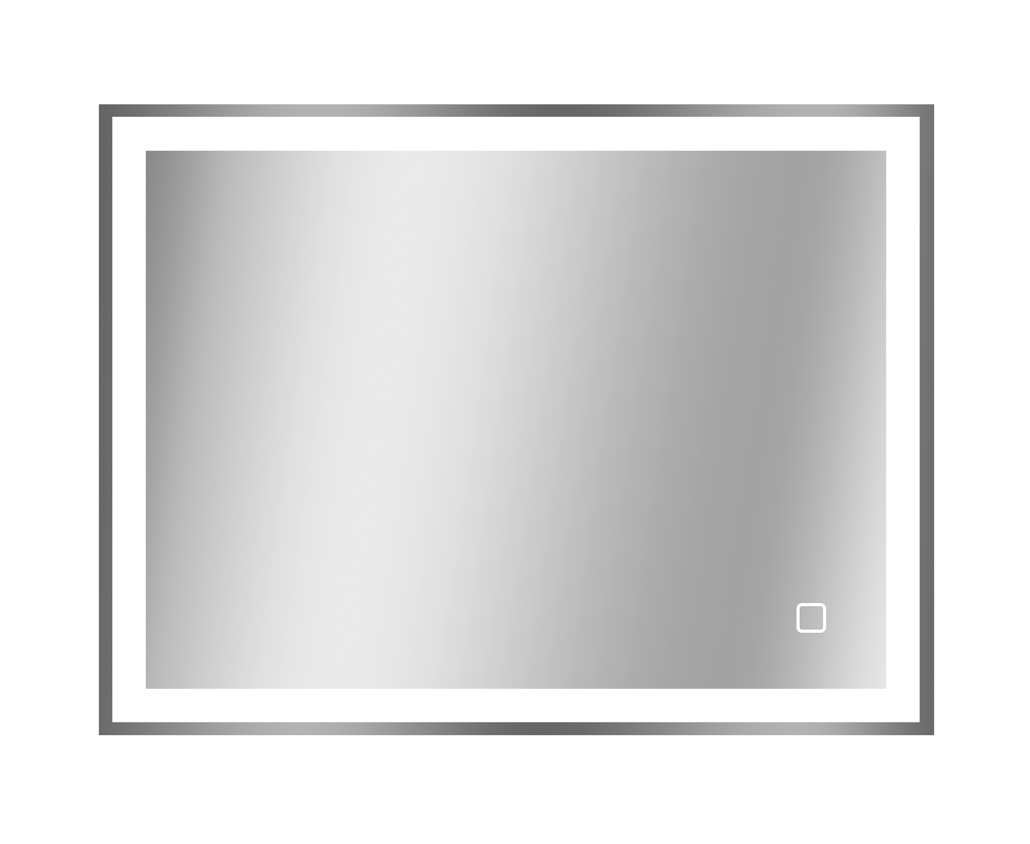 Miroir salle de bain Led Swann 60x80cm